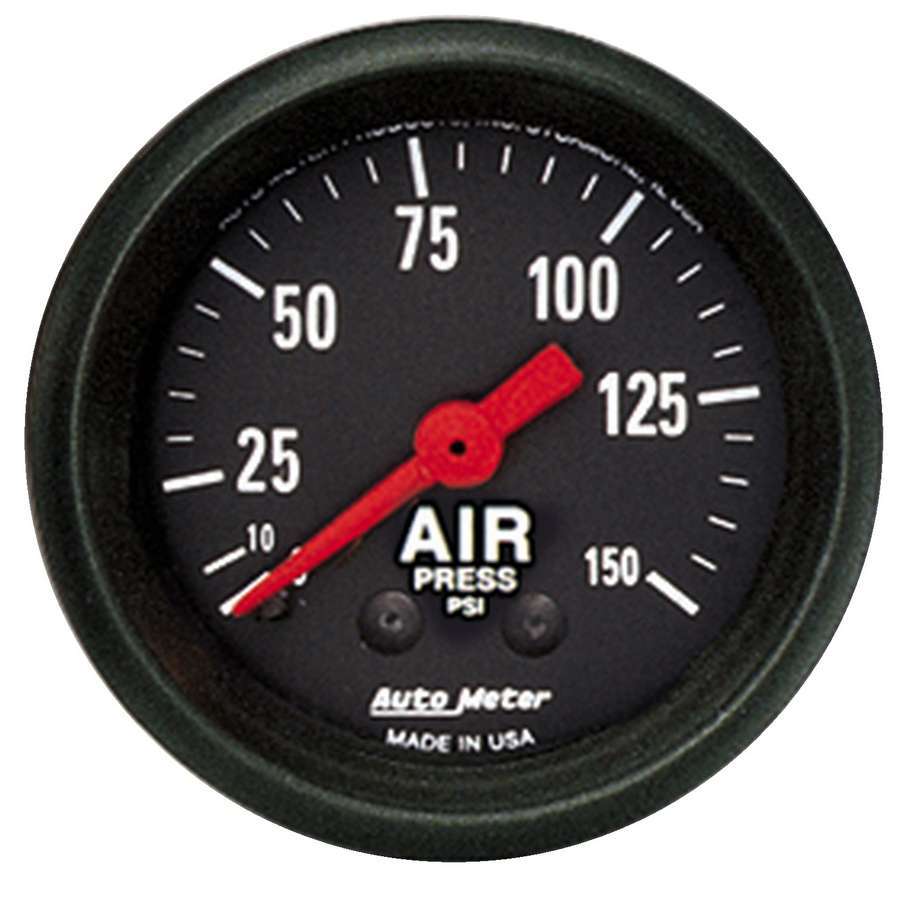 AUTOMETER 2620 - 2-1/16in Z-Series Air Pressure Gauge 0-150psi image