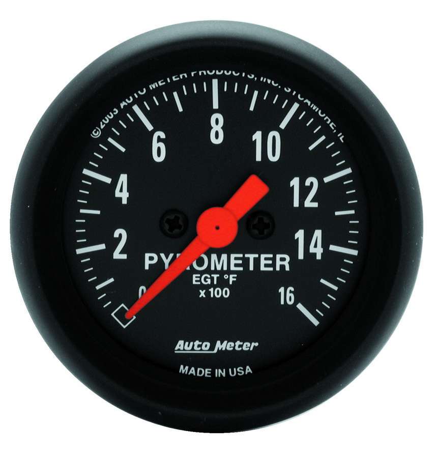 AUTOMETER 2654 - 2-1/16in Z-Series EGT Pyrometer Kit 0-1600 image