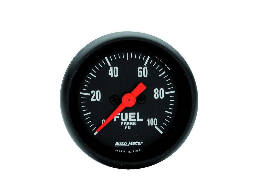 AUTOMETER 2663 - Z-Series 2-1/16in Fuel Pressure Gauge 0-100psi image