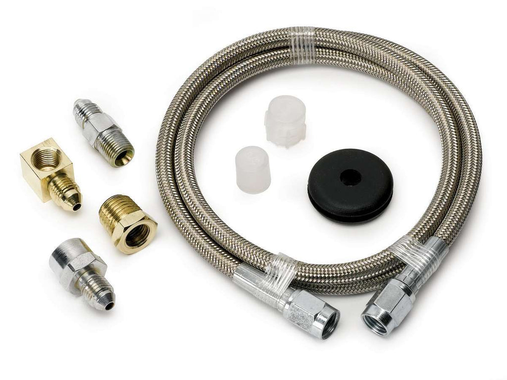 AUTOMETER 3234 - #3 Stainless Gauge Line Kit 3' image