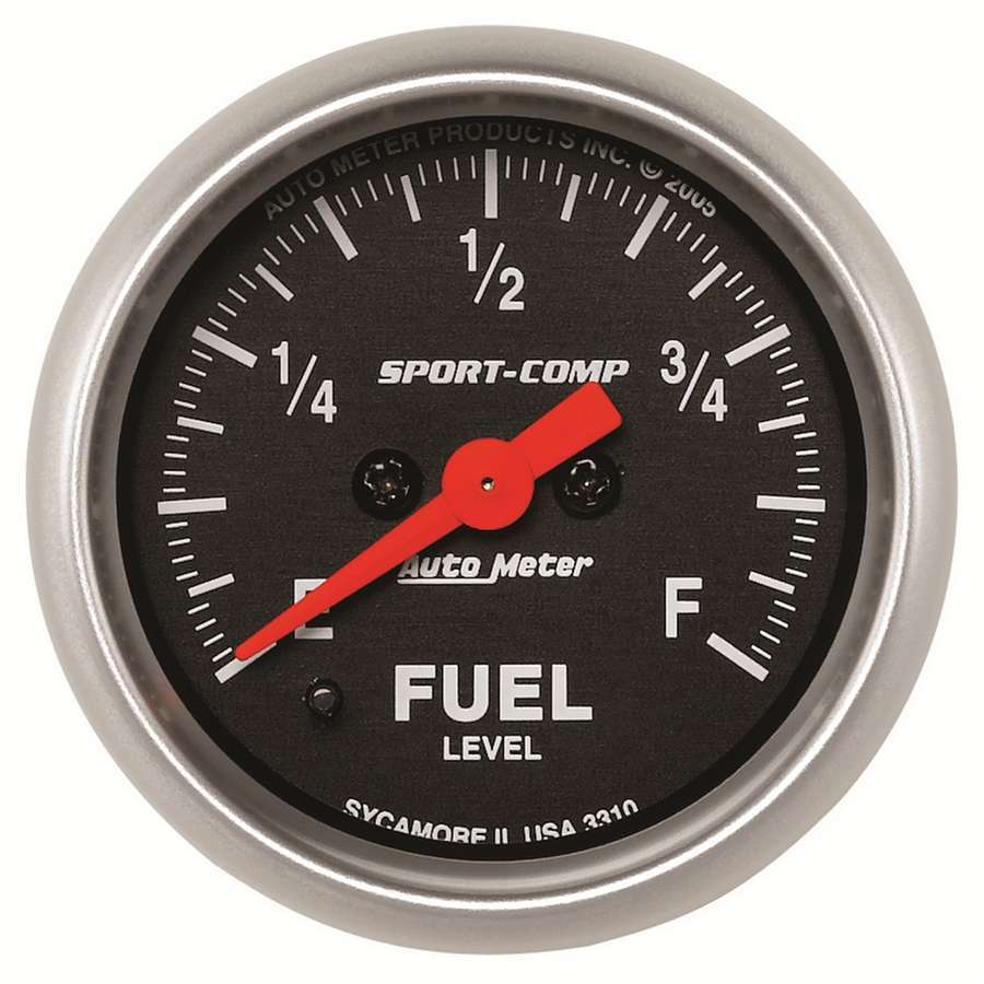 AUTOMETER 3310 - 2-1/16in S/C Fuel Level Gauge image