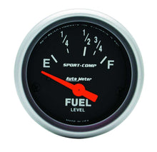 Load image into Gallery viewer, AUTOMETER 3318 - 2-1/16in Sport Comp. Fuel Level Gauge image