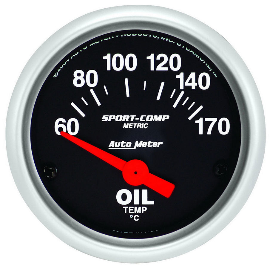 AUTOMETER 3348-M - 2-1/16 S/C Oil Temp. Gauge 60-170c image