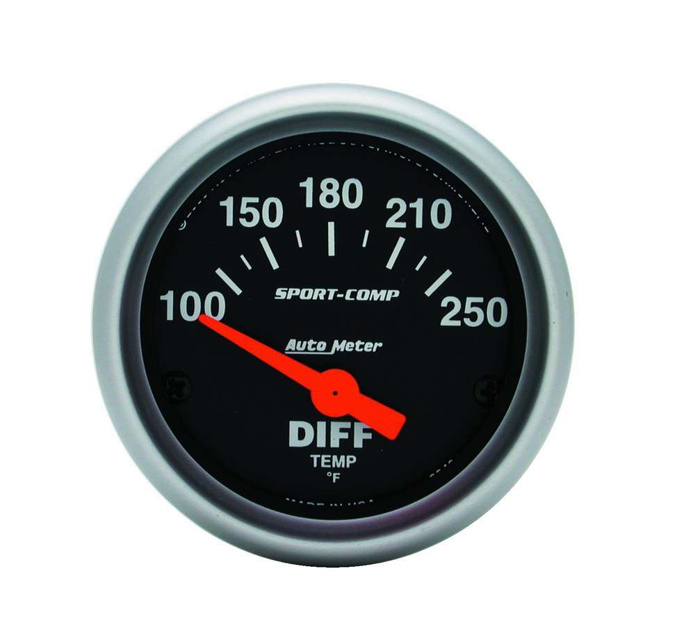 AUTOMETER 3349 - 2-1/16in S/C Differental Temp Gauge image