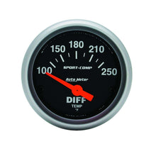 Load image into Gallery viewer, AUTOMETER 3349 - 2-1/16in S/C Differental Temp Gauge image