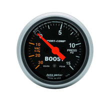 Load image into Gallery viewer, AUTOMETER 3376 - 2-1/16in S/C Boost/Vac. Gauge 30in/15psi image