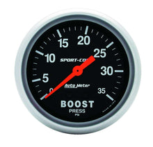 Load image into Gallery viewer, AUTOMETER 3404 - 2-5/8in Boost 35psi Mech  image