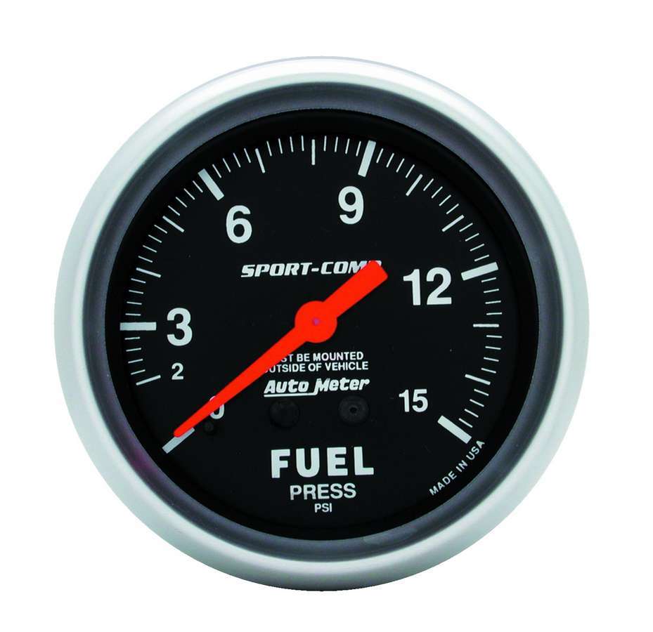 AUTOMETER 3411 - 0-15 Fuel Pressure Gauge  image