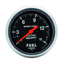 Load image into Gallery viewer, AUTOMETER 3411 - 0-15 Fuel Pressure Gauge  image