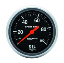 Load image into Gallery viewer, AUTOMETER 3421 - 0-100 Oil Pressure Gauge  image