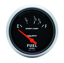 Load image into Gallery viewer, AUTOMETER 3518 - 2-5/8in Sport Comp. Fuel Level Gauge image