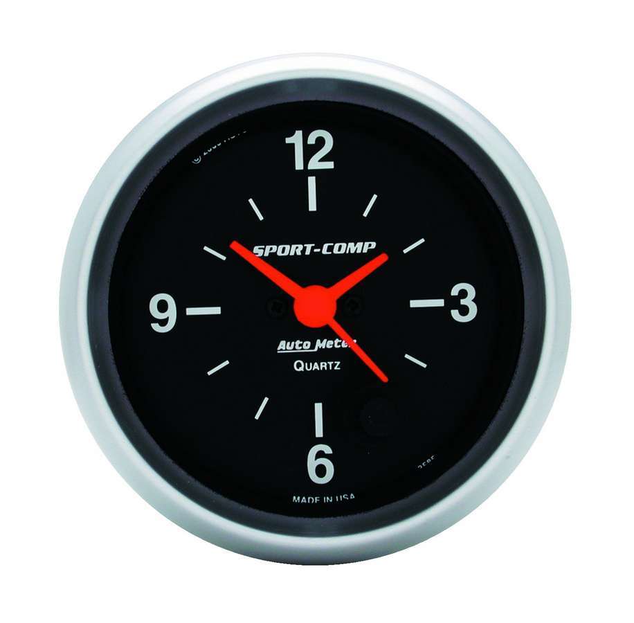 AUTOMETER 3585 - 2-5/8in S/C 12-Volt Clock image