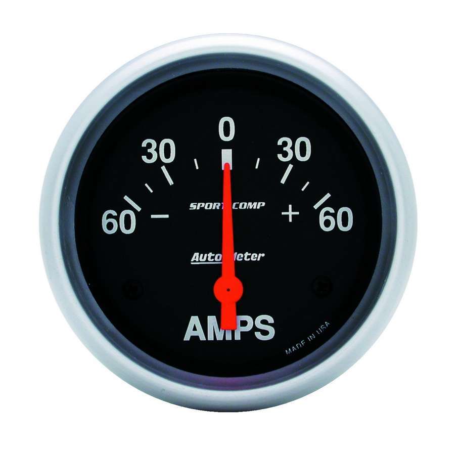 AUTOMETER 3586 - 60-0-60 Ammeter Gauge  image