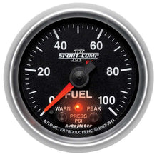 Load image into Gallery viewer, AUTOMETER 3671 - 2-1/16 S/C II Fuel Press Gauge - 0-100psi image