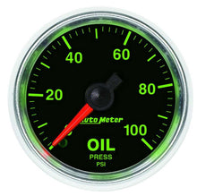 Load image into Gallery viewer, AUTOMETER 3821 - 2-1/16 GS Oil Pressure Gauge - 0-100psi image