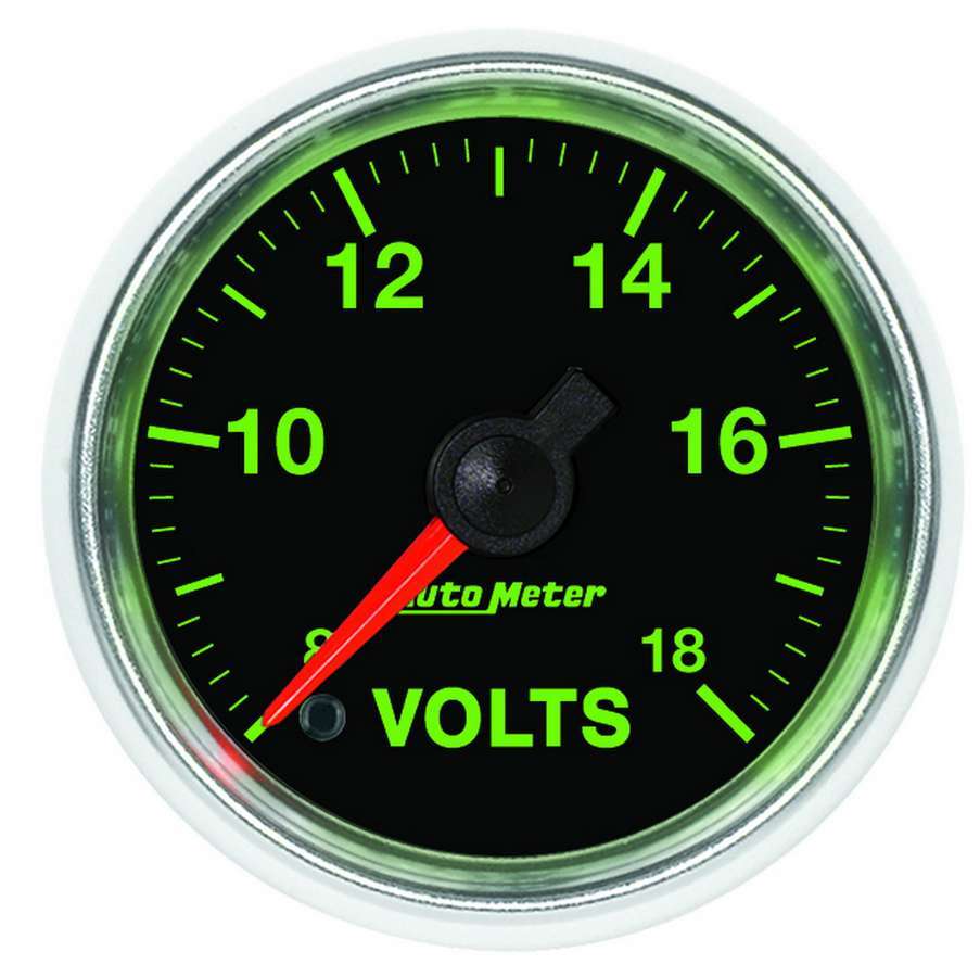 AUTOMETER 3891 - 2-1/16 GS Voltmeter Gauge - 8-18 image