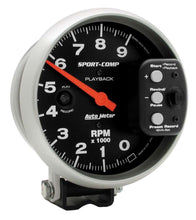 Load image into Gallery viewer, AUTOMETER 3966 - 5in S/C 9000 RPM Playback Tach image