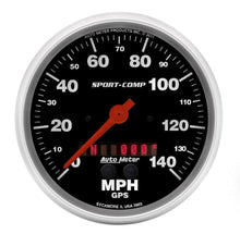 Load image into Gallery viewer, AUTOMETER 3983 - 5in S/C GPS Speedo w/Rally-Nav Display image