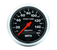 Load image into Gallery viewer, AUTOMETER 3988 - 3-3/8in S/C Electric Speedo - 160MPH image