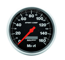 Load image into Gallery viewer, AUTOMETER 3989 - 5in Sport Comp. Elec. 160 MPH Speedometer image