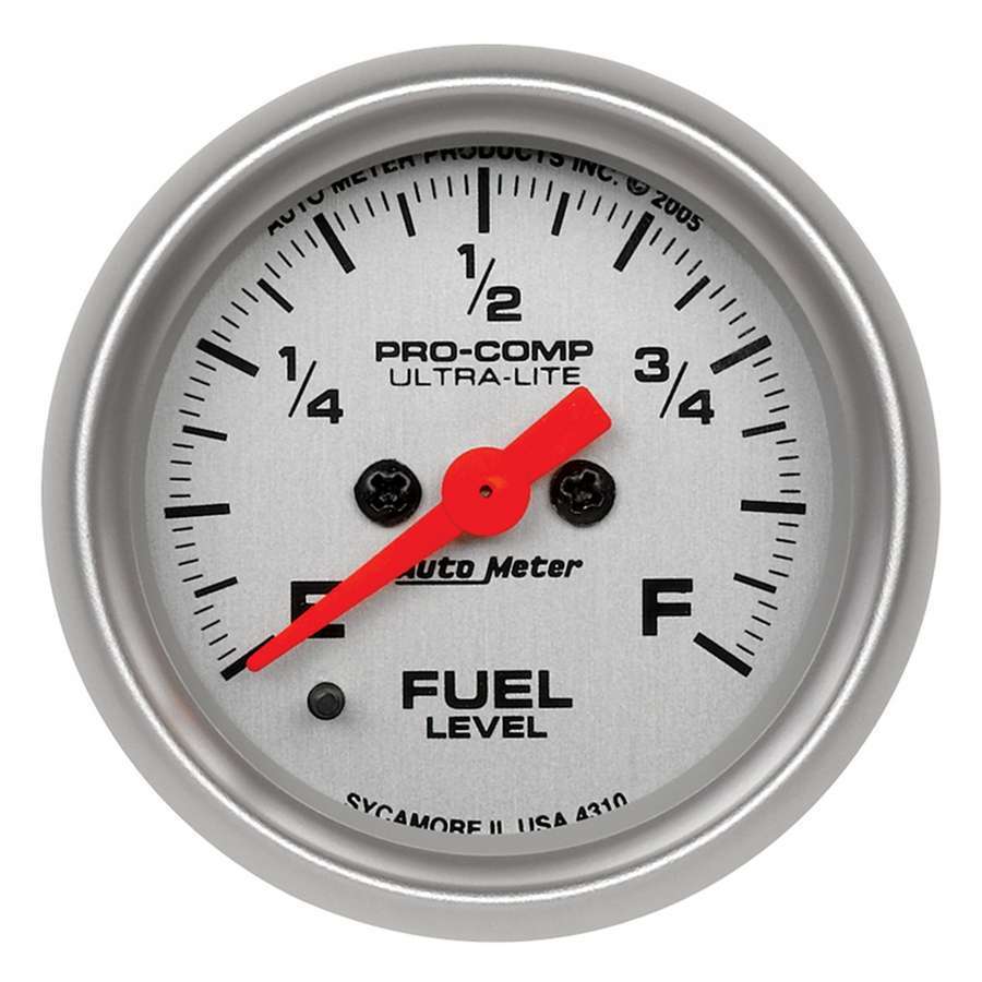 AUTOMETER 4310 - 2-1/16in U/L Fuel Level Gauge - Programmable image