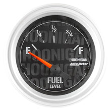 Load image into Gallery viewer, AUTOMETER 4316-09000 - 2-1/16in Fuel Level Gauge Hoonigan Series image