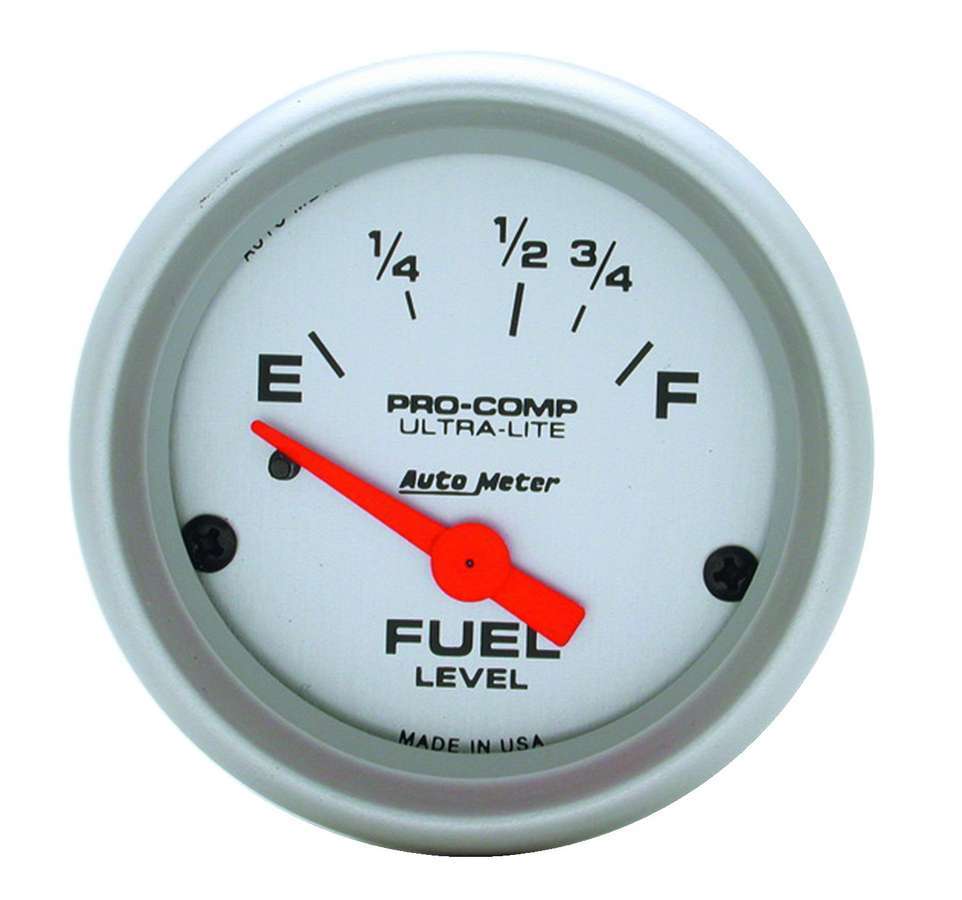 AUTOMETER 4318 - 2-1/16in Ultra-Lite Fuel Level Gauge image