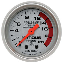 Load image into Gallery viewer, AUTOMETER 4328 - 2-1/16in U/L NOS Pressure Gauge 0-2000psi image
