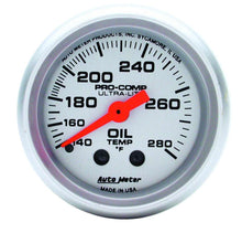 Load image into Gallery viewer, AUTOMETER 4341 - 2-1/16 Mini Ultralite  image