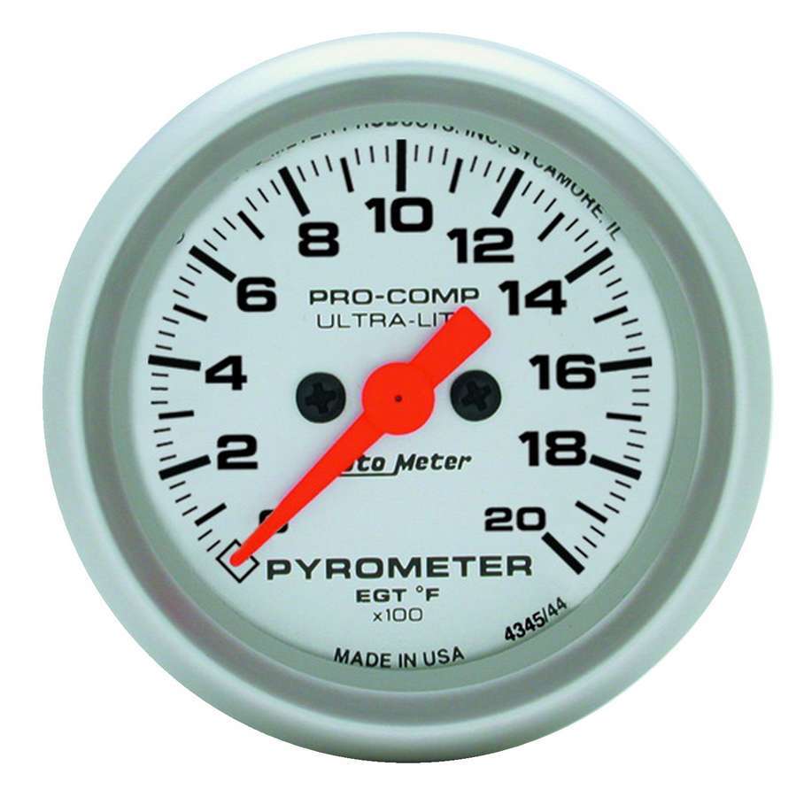 AUTOMETER 4345 - 2-1/16in U/L 2000 Degree Pyrometer image