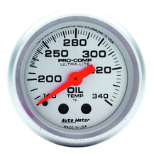 Load image into Gallery viewer, AUTOMETER 4346 - 2-1/16in Ultra-Lite Oil Tank Temp. Gauge image