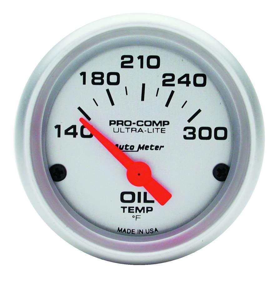 AUTOMETER 4348 - Ultra-Lite 2-1/16 Oil Temp. 140-300 F. Elect. image