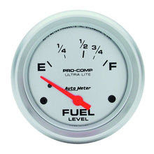 Load image into Gallery viewer, AUTOMETER 4418 - 2-5/8in Ultra-Lite Fuel Level Gauge image