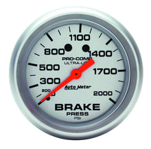 Load image into Gallery viewer, AUTOMETER 4426 - 2-5/8 Brake Pressure  image