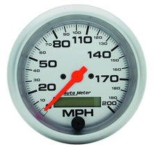 Load image into Gallery viewer, AUTOMETER 4486 - 3-3/8in U/L Electric Speedo 0-200MPH image