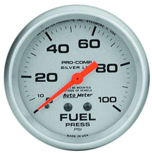 Load image into Gallery viewer, AUTOMETER 4612 - 2-5/8in Ultra-Lite 0-100 Fuel Press. Gauge image
