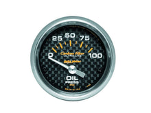 Load image into Gallery viewer, AUTOMETER 4727 - C/F 2-1/16in Oil Pressure Gauge 0-100PSI image