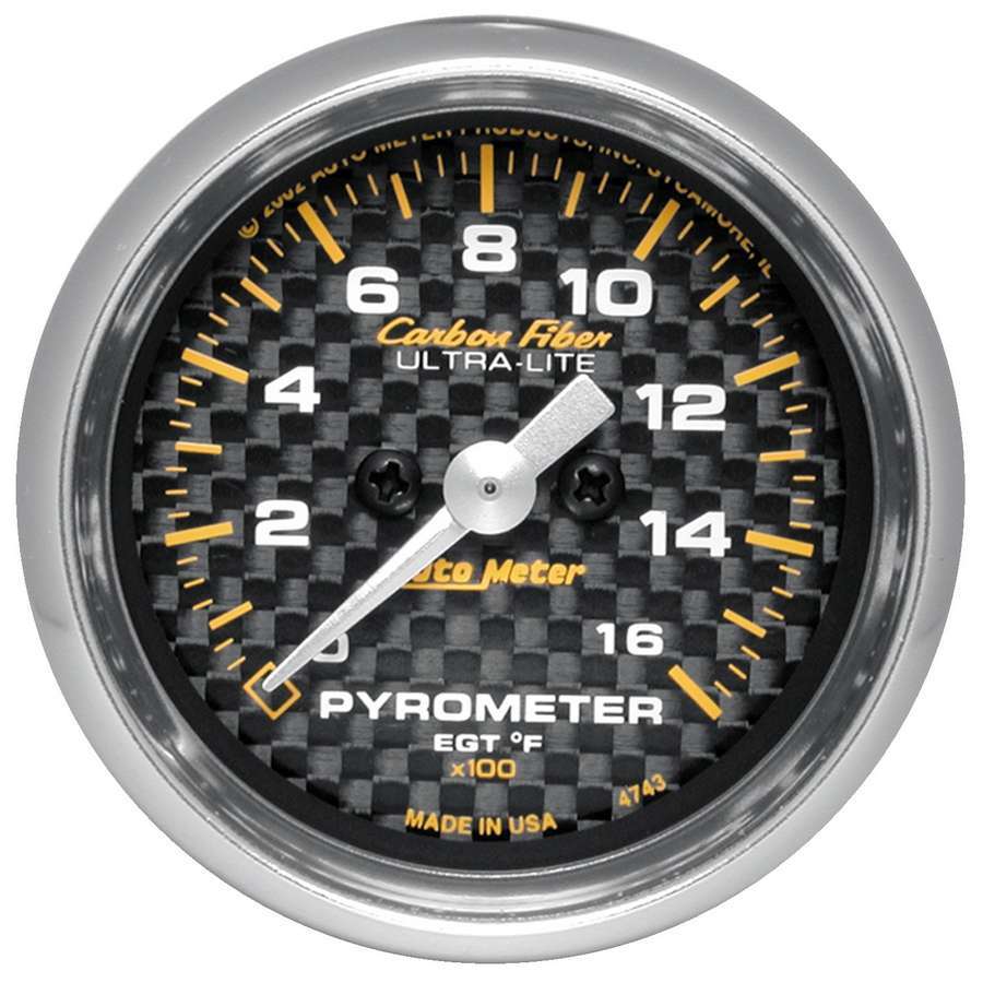 AUTOMETER 4744 - 2-1/16in C/F 1600 Degree Pyrometer image