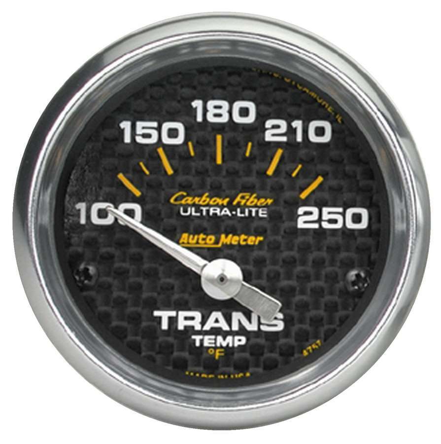 AUTOMETER 4757 - 2-1/16in C/F Trans. Temp. Gauge 100-250 image