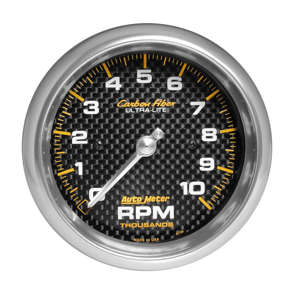AUTOMETER 4798 - C/F 3-3/8in 10000RPM In-Dash Tach image