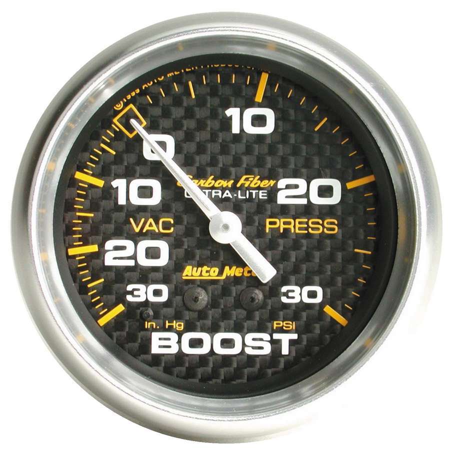 AUTOMETER 4803 - C/F 2-5/8in Boost Gauge  image