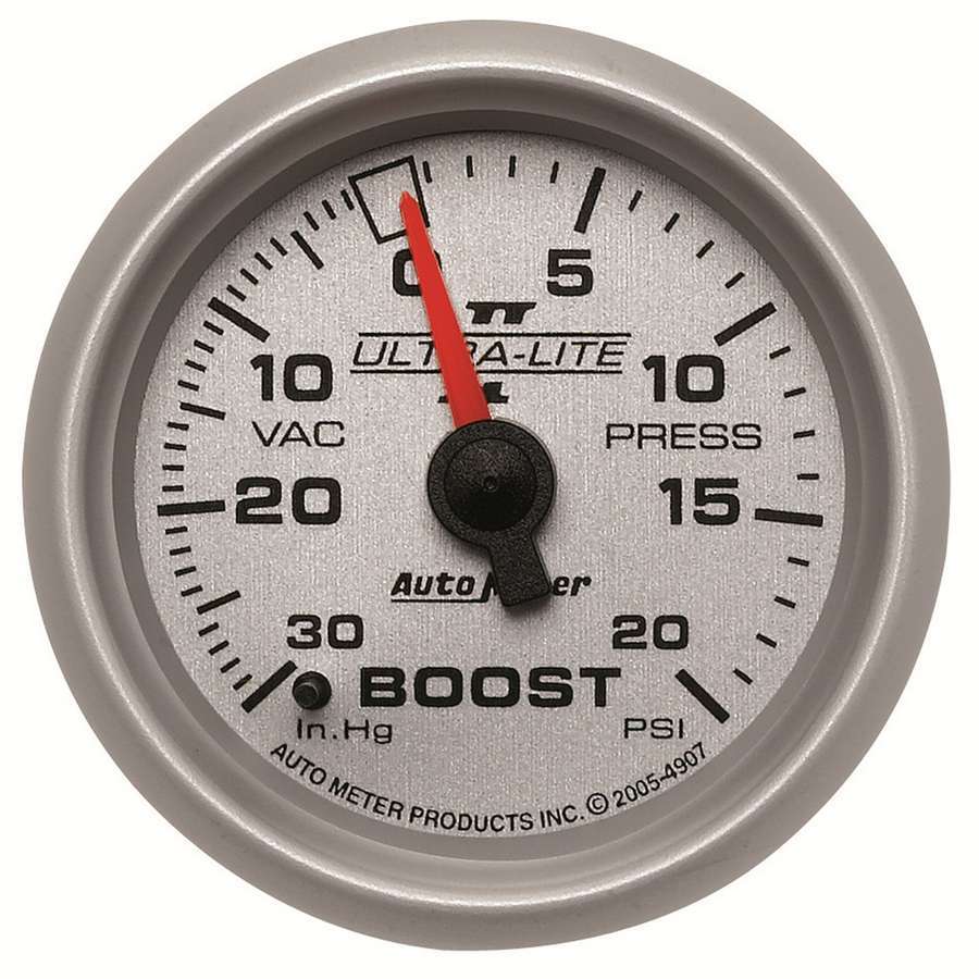 AUTOMETER 4907 - 2-1/16in U/L II Boost / Vac Gauge 30/20 image