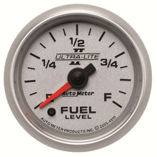 Load image into Gallery viewer, AUTOMETER 4910 - 2-1/16in U/L II Fuel Level Gauge image