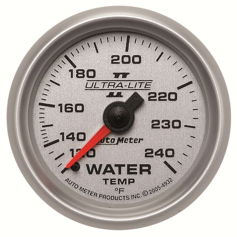 AUTOMETER 4932 - 2-1/16in U/L II Water Temp. Gauge 120-240 image