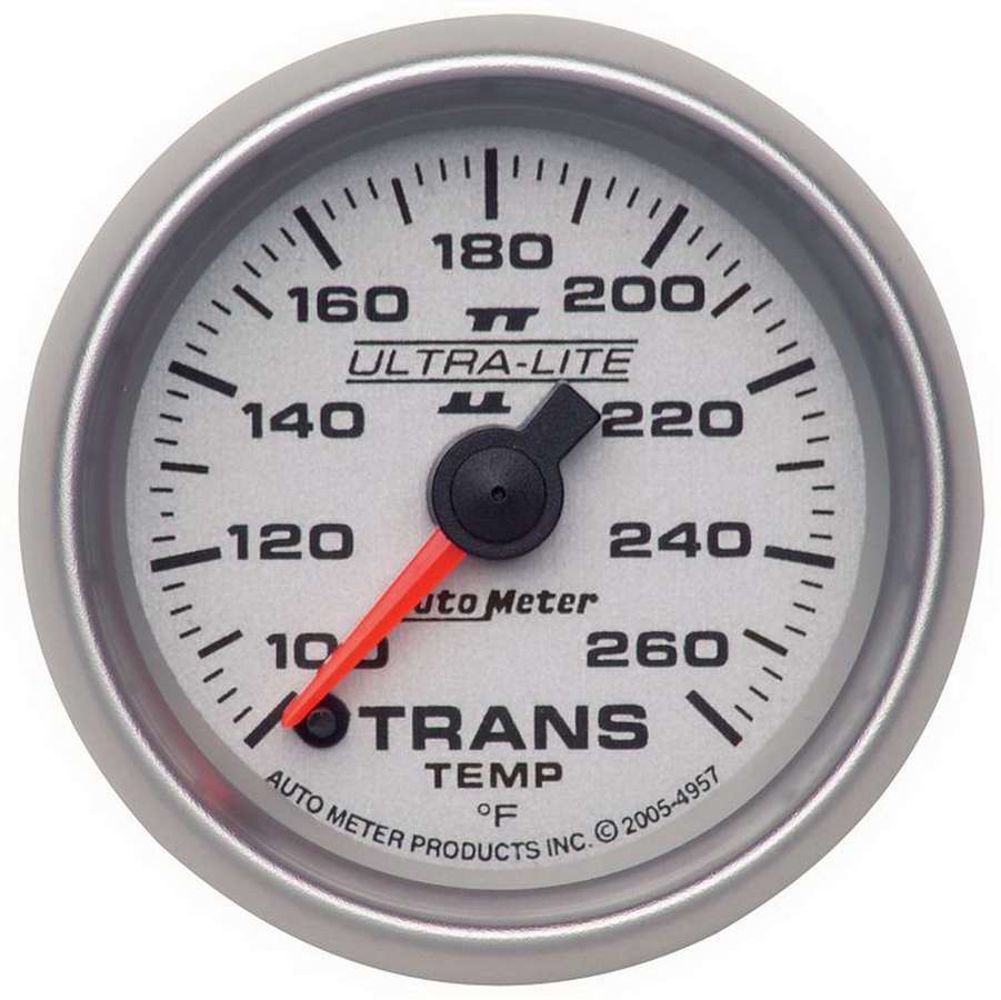 AUTOMETER 4957 - 2-1/16in U/L II Trans. Temp. Gauge 100-260 image