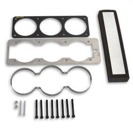 AUTOMETER 50100 - 87-93 Mustang 2-5/8in Triple Gauge Cage image