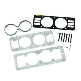 AUTOMETER 50101 - 87-93 Mustang 2-5/8in Dual Gauge Cage image
