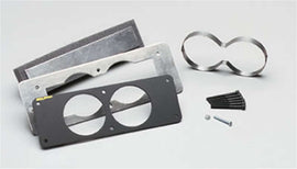 AUTOMETER 50102 - 87-93 Mustang 2-5/8in Dual Gauge Cage image