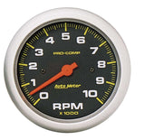 3-3/8in In-Dash Tachometer