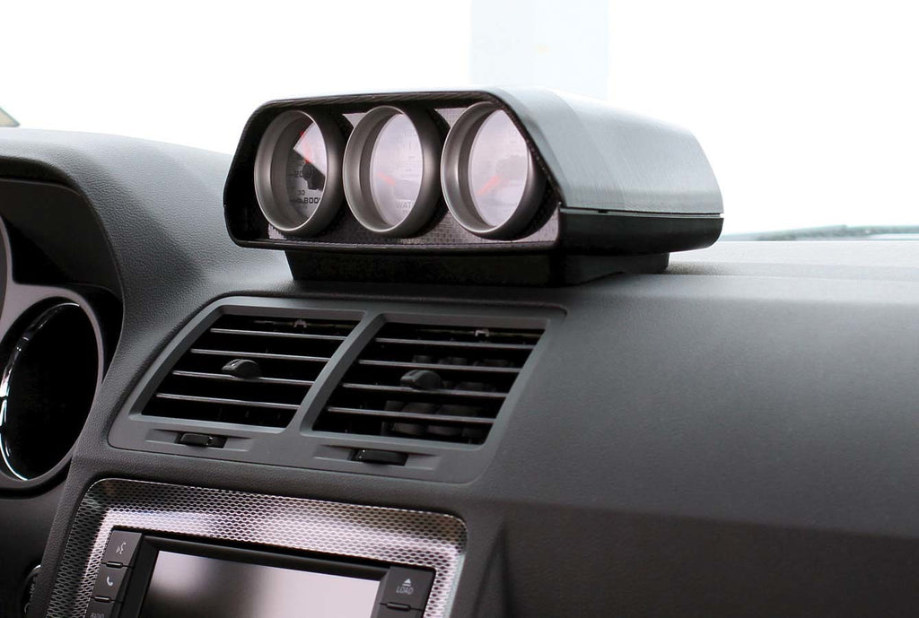 AUTOMETER 5287 - 2-1/6 Gauge Dash Pod - 2010 Challenger image